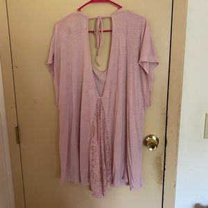 A back lace high low top